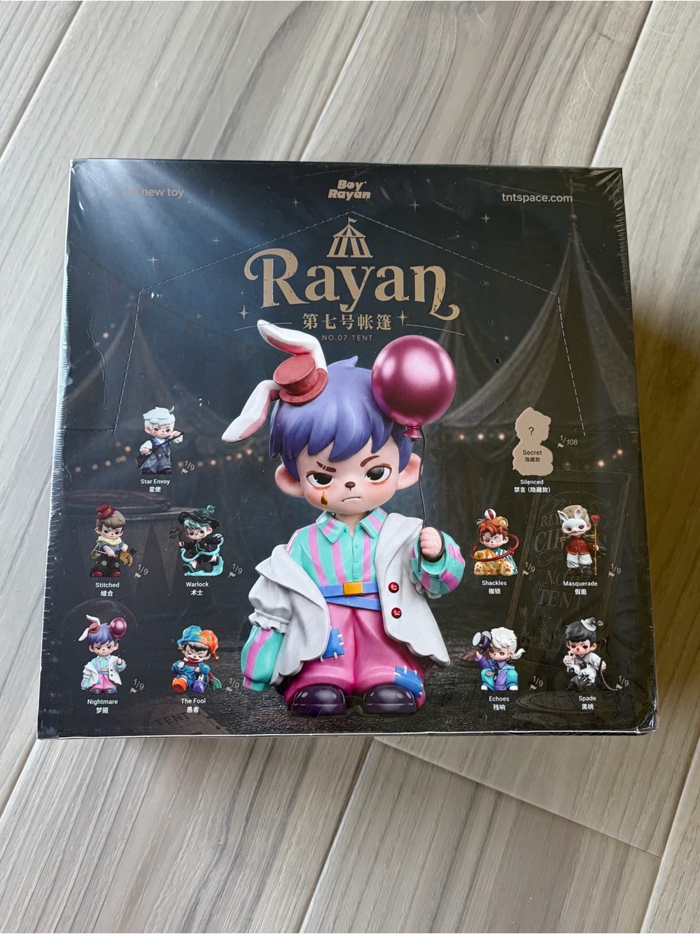 TNT Space Boy Rayan Tent No.7 Series Dark Circus Sealed Case